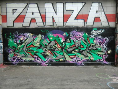 Graffiti Wall in Wien - Photo by Kico_one - Wien, Österreich, Vienna (2016)