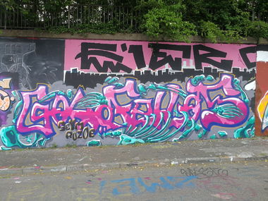 Graffiti Wall in Essen - Photo by Kico_one - Essen, NRW;Ruhrpott, GFS (2020)