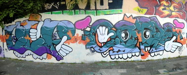 Graffiti Wall in Germany - Photo by Kico_one - Cory, Essen, NRW