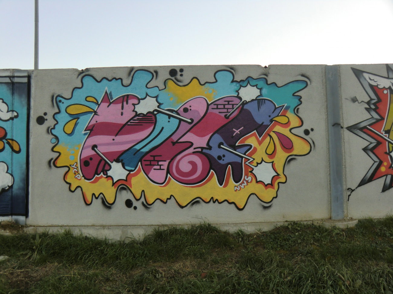 Graffiti Wall in Osijek - Photo by Kico_one - Osijek, Croatia, Hrvatska (2016)