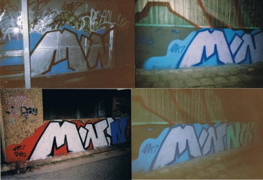 Graffiti Wall in Essen - Photo by Kico_one - Min, Nik, Spd