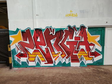 Graffiti Wall in Roermond weerstand - Photo by Kico_one (2025)