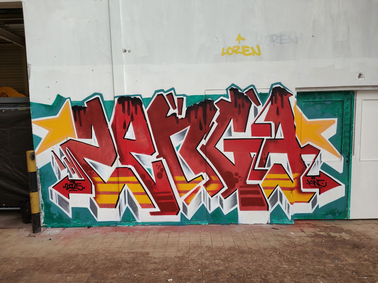 Graffiti Wall in Roermond weerstand - Photo by Kico_one (2025)