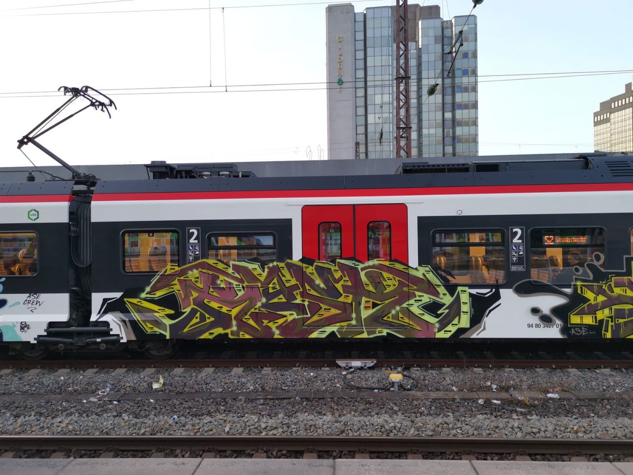 Graffiti Train in Essen - Photo by Kico_one (2025)