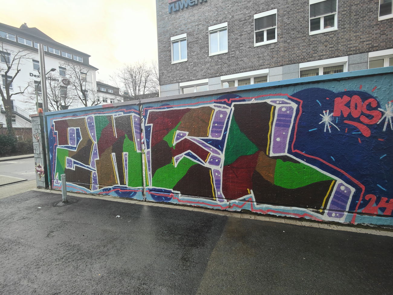 Graffiti Wall in Essen - Photo by Kico_one - Essen (2024)