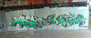 Graffiti Wall in Essen - Photo by Kico_one - Essen, NRW, Ruhrpott (2017)