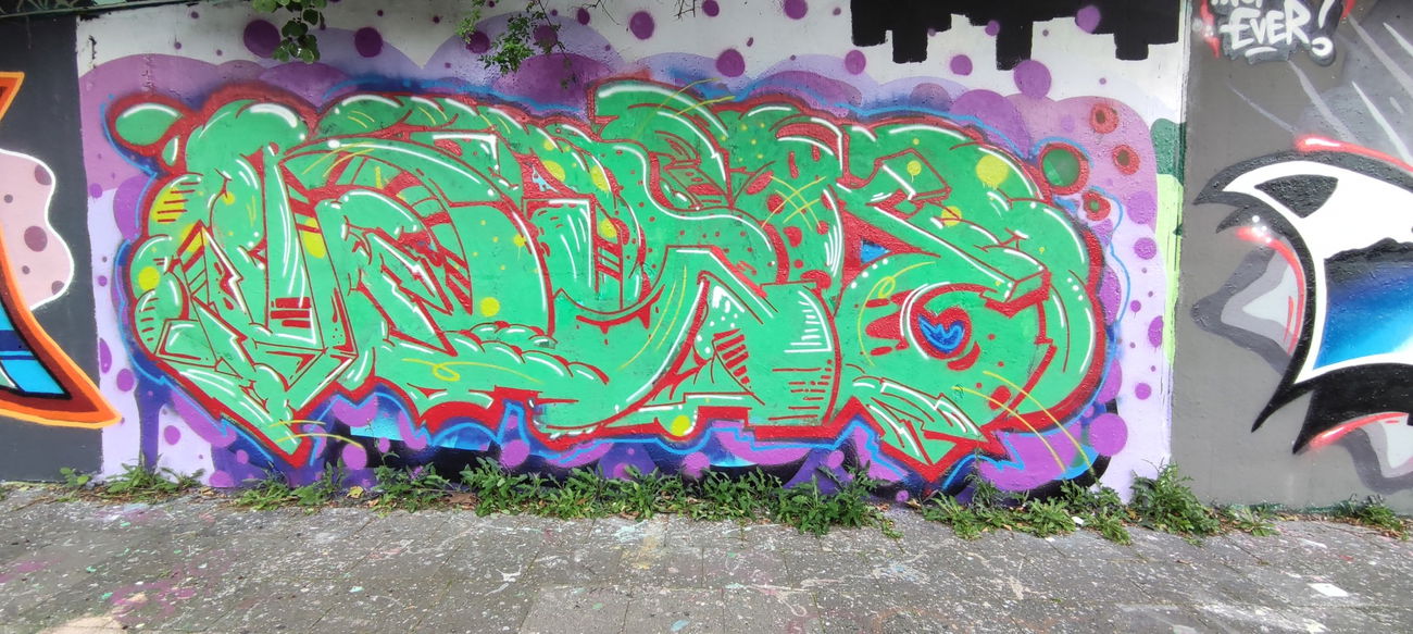 Graffiti Wall in Essen - Photo by Kico_one (2021)