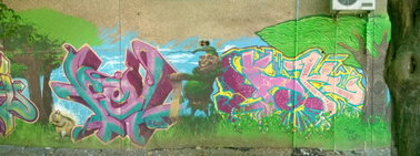 Graffiti Wall in Osijek - Photo by Kico_one - Osijek, Croatia, Hrvatska (2016)