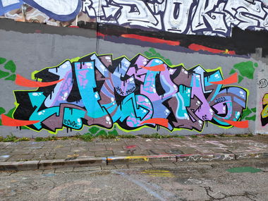 Graffiti Wall in Essen - Photo by Kico_one (2023)