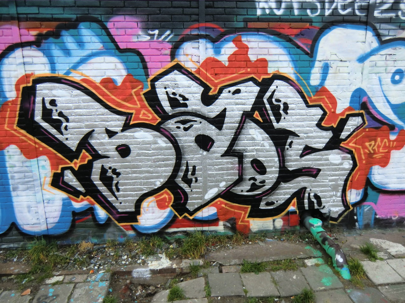 Graffiti Wall in Amsterdam - Photo by Kico_one - Amsterdam, NSDM, Werf (2015)