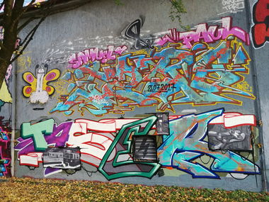 Graffiti Wall in Dachau - Photo by Kico_one - Dachau (2017)