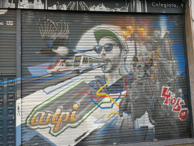 Graffiti Wall in Madrid - Photo by Kico_one - Madrid, Espana