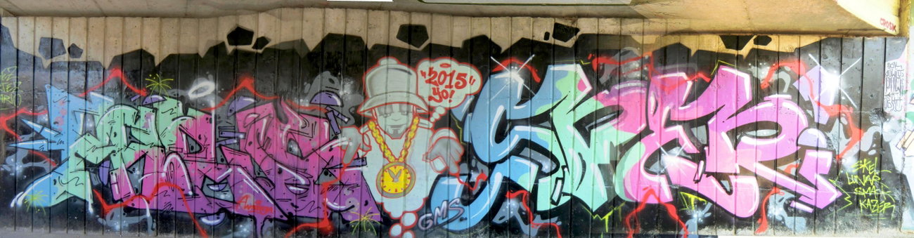 Graffiti Wall in Osijek - Photo by Kico_one - Osijek, Croatia, Hrvatska (2014)