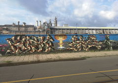 Graffiti Wall in Osijek - Photo by Kico_one - Osijek, Skel