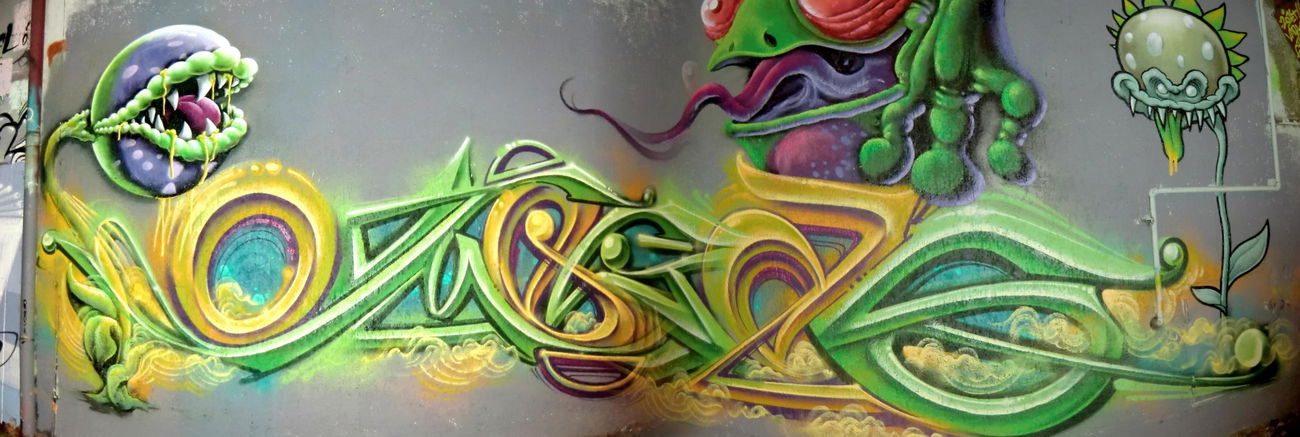 Graffiti Wall in Dachau - Photo by Kico_one - Dachau, Germany