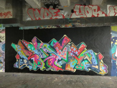 Graffiti Wall in Essen - Photo by Kico_one - Essen, NRW, Ruhrpott (2017)