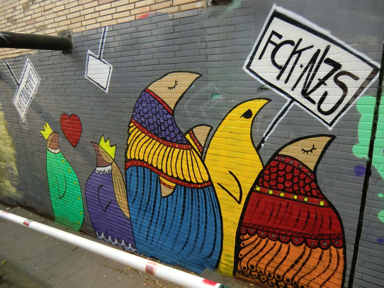Graffiti Wall - Photo by Kico_one - Essen, Hafendampf (2015)