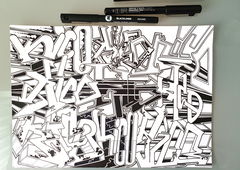 Graffiti Sketch in Essen - Photo by Kico_one - Kico, kicoone, essen (2020)