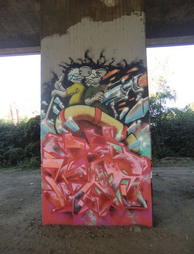 Graffiti Wall in Essen - Photo by Kico_one - Essen, NRW, Ruhrpott (2016)