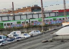 Graffiti Train in Essen - Photo by Kico_one (2025)