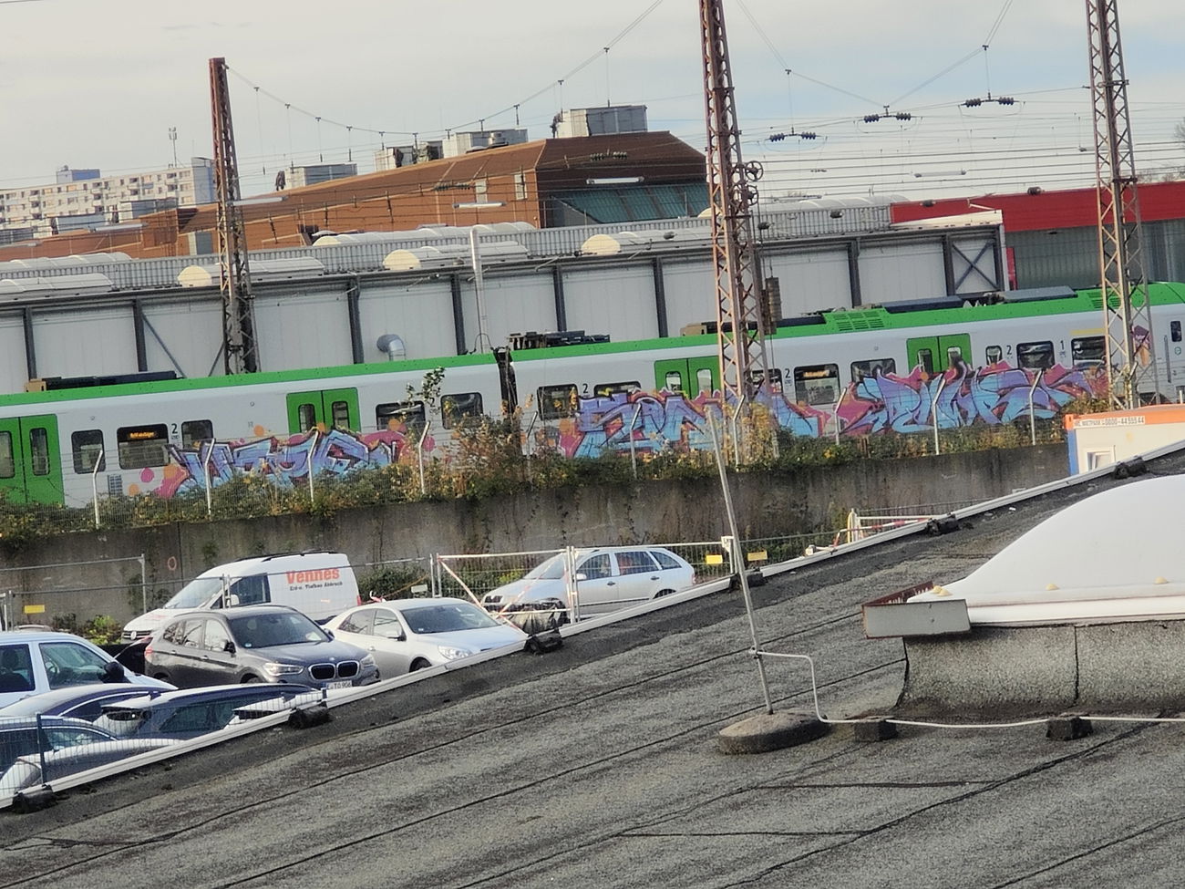 Graffiti Train in Essen - Photo by Kico_one (2025)