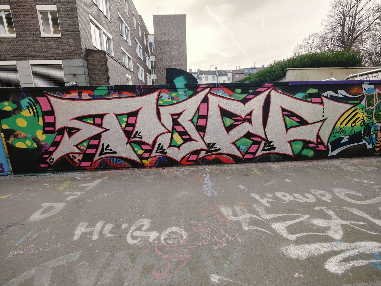 Graffiti Wall in Essen - Photo by Kico_one (2025)