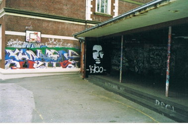 Graffiti Wall in Essen - Photo by Kico_one - Essen, Kico;Rok, Iue
