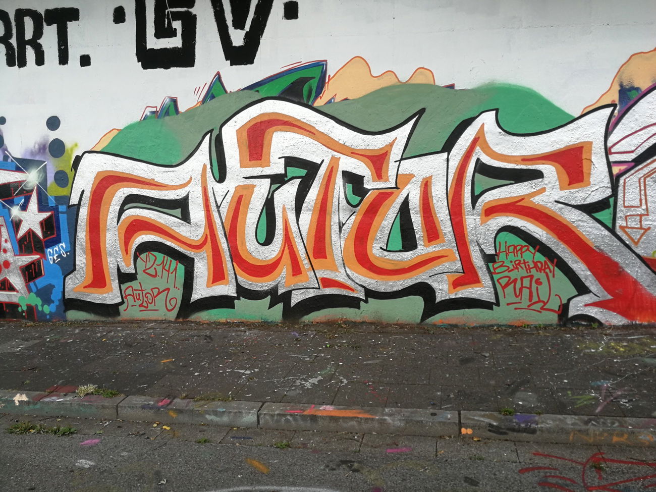 Graffiti Wall in Essen - Photo by Kico_one - Essen, NRW, Ruhrpott (2020)
