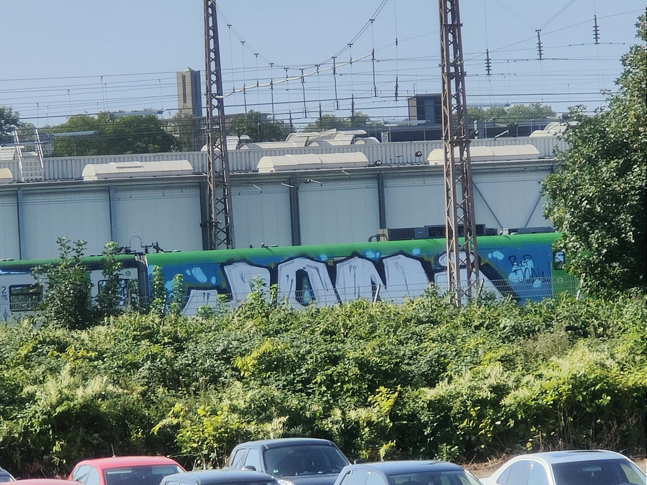 Graffiti Train in Essen - Photo by Kico_one - Joni (2024)