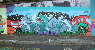 Graffiti Wall in Essen - Photo by Kico_one - Essen, NRW, Ruhrpott (2016)
