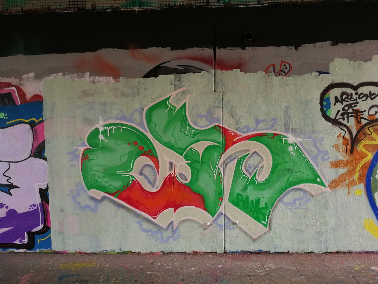 Graffiti Wall in Germany - Photo by Kico_one - Essen, NRW, Ruhrpott (2017)