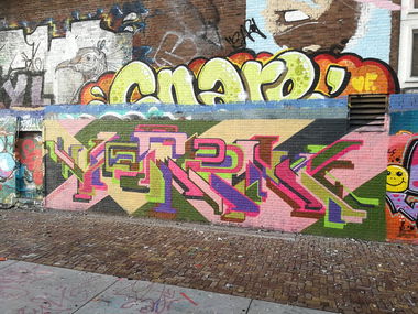 Graffiti Wall in Amsterdam - Photo by Kico_one - Amsterdam, Netherlands