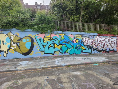 Graffiti Wall in Essen - Photo by Kico_one (2025)