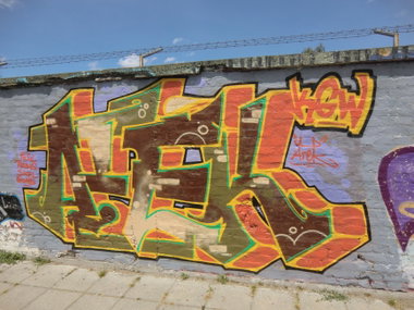 Graffiti Wall in Osijek - Photo by Kico_one - Croatia, Hrvatska, Osijek (2016)