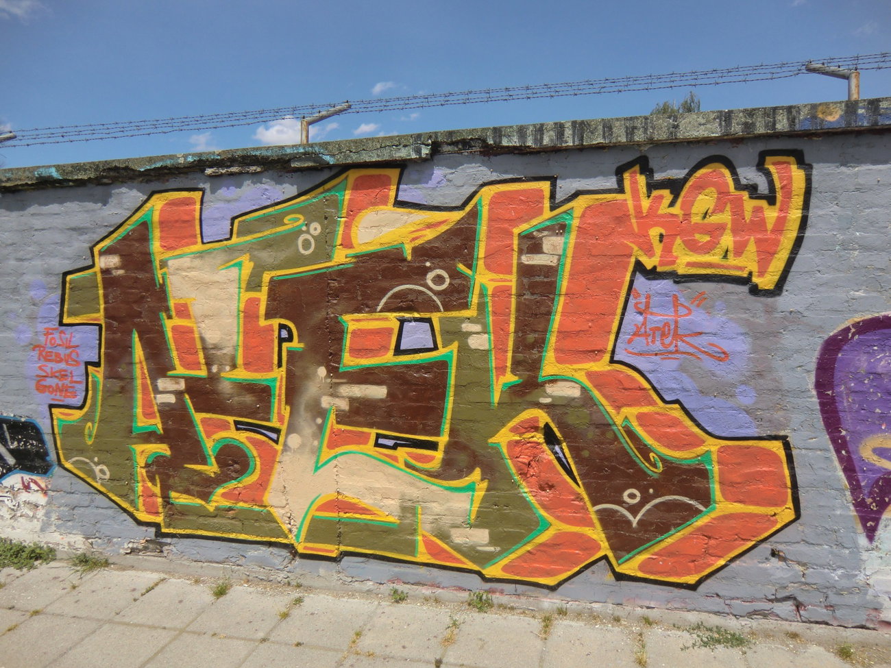Graffiti Wall in Osijek - Photo by Kico_one - Croatia, Hrvatska, Osijek (2016)