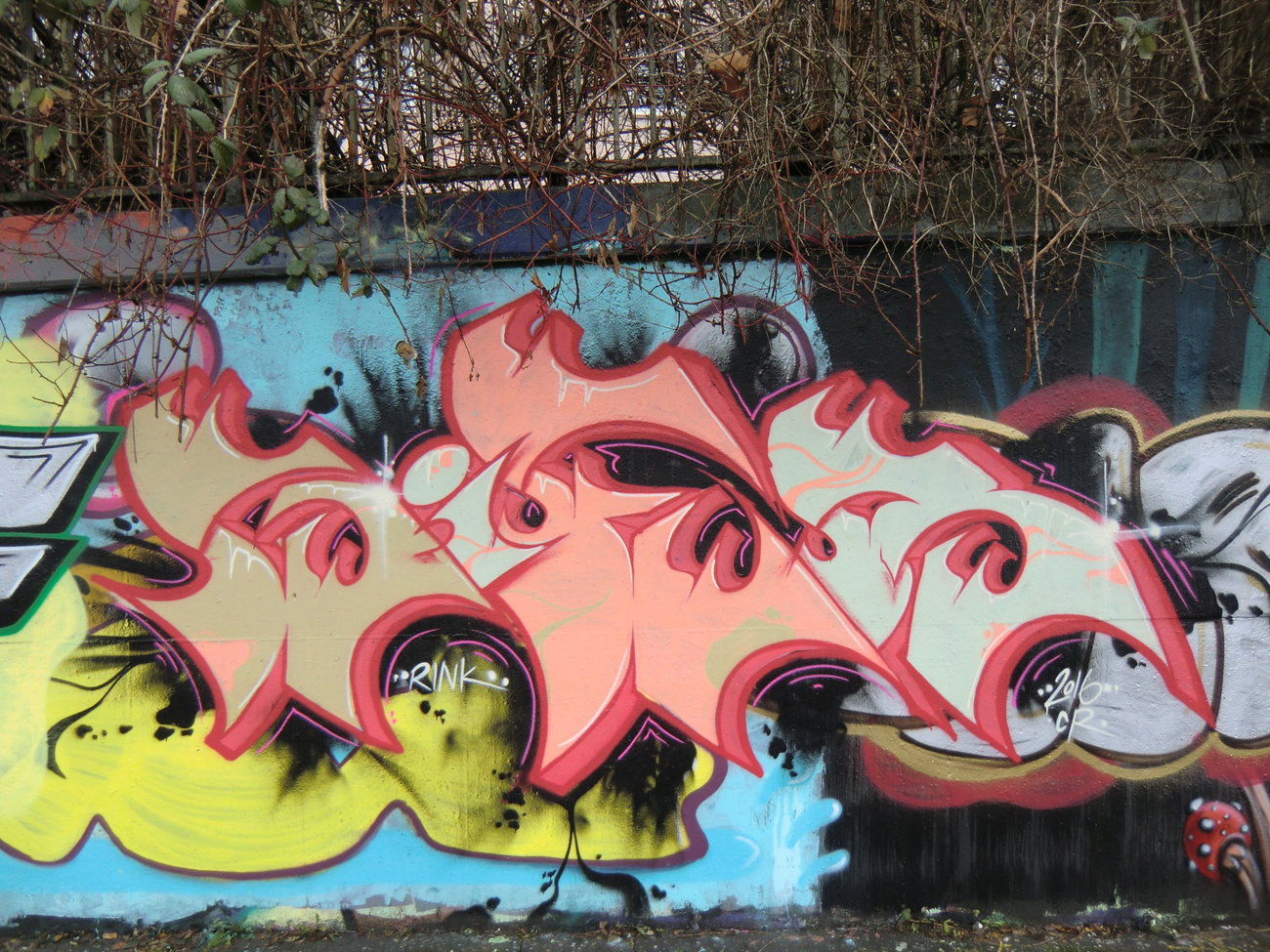 Graffiti Wall in Essen - Photo by Kico_one - Essem, Nrw, Ruhrpott (2016)