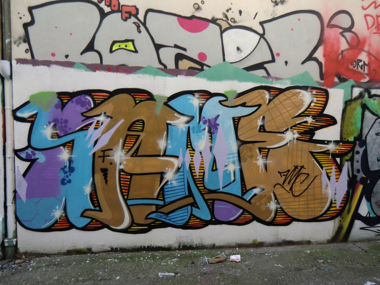 Graffiti Wall in Köln - Photo by Kico_one - Köln, Sane