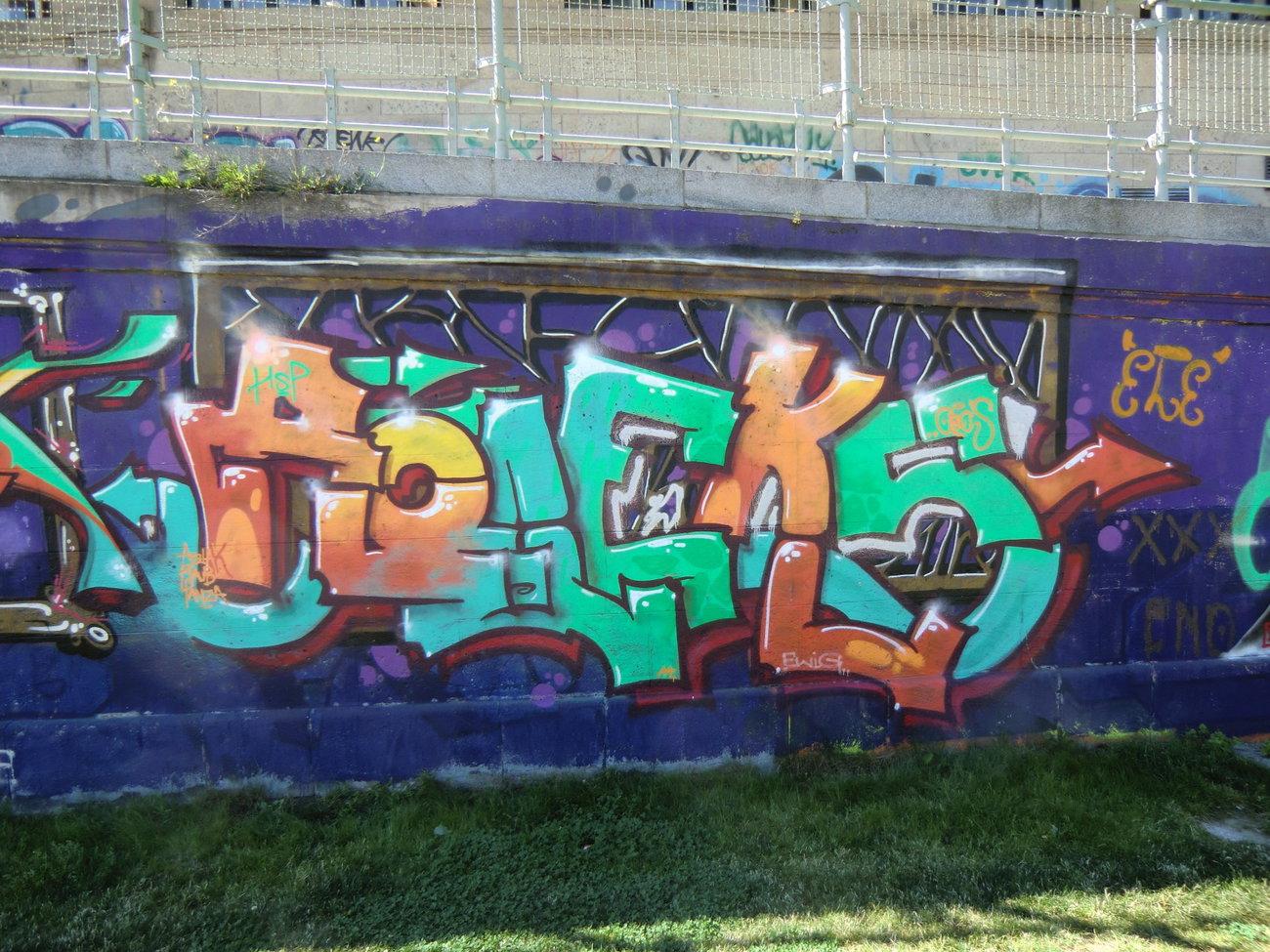 Graffiti Wall - Photo by Kico_one - Wien, Vienna, Austria