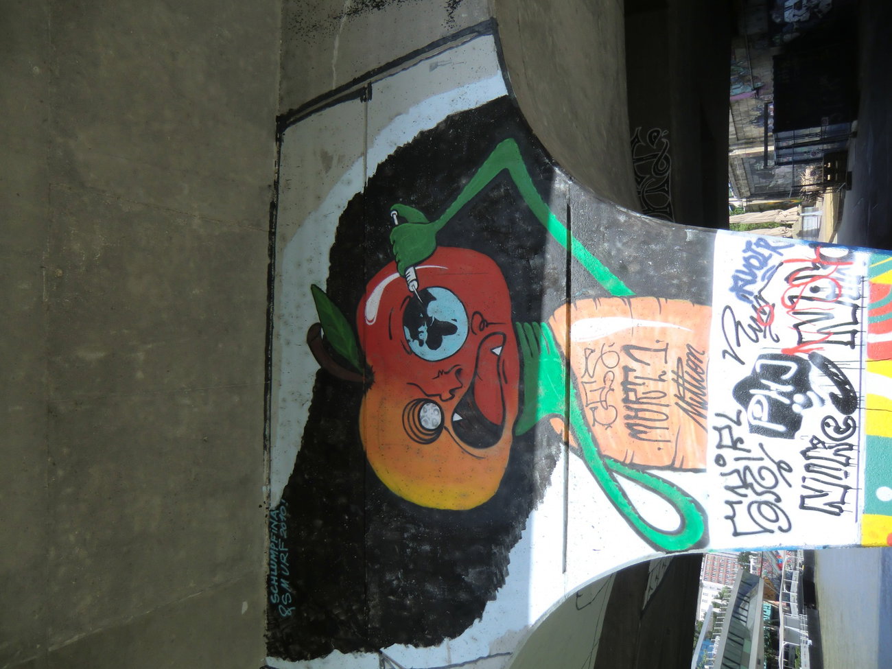 Graffiti Wall in Wien - Photo by Kico_one - Wien, Vienna, Austria