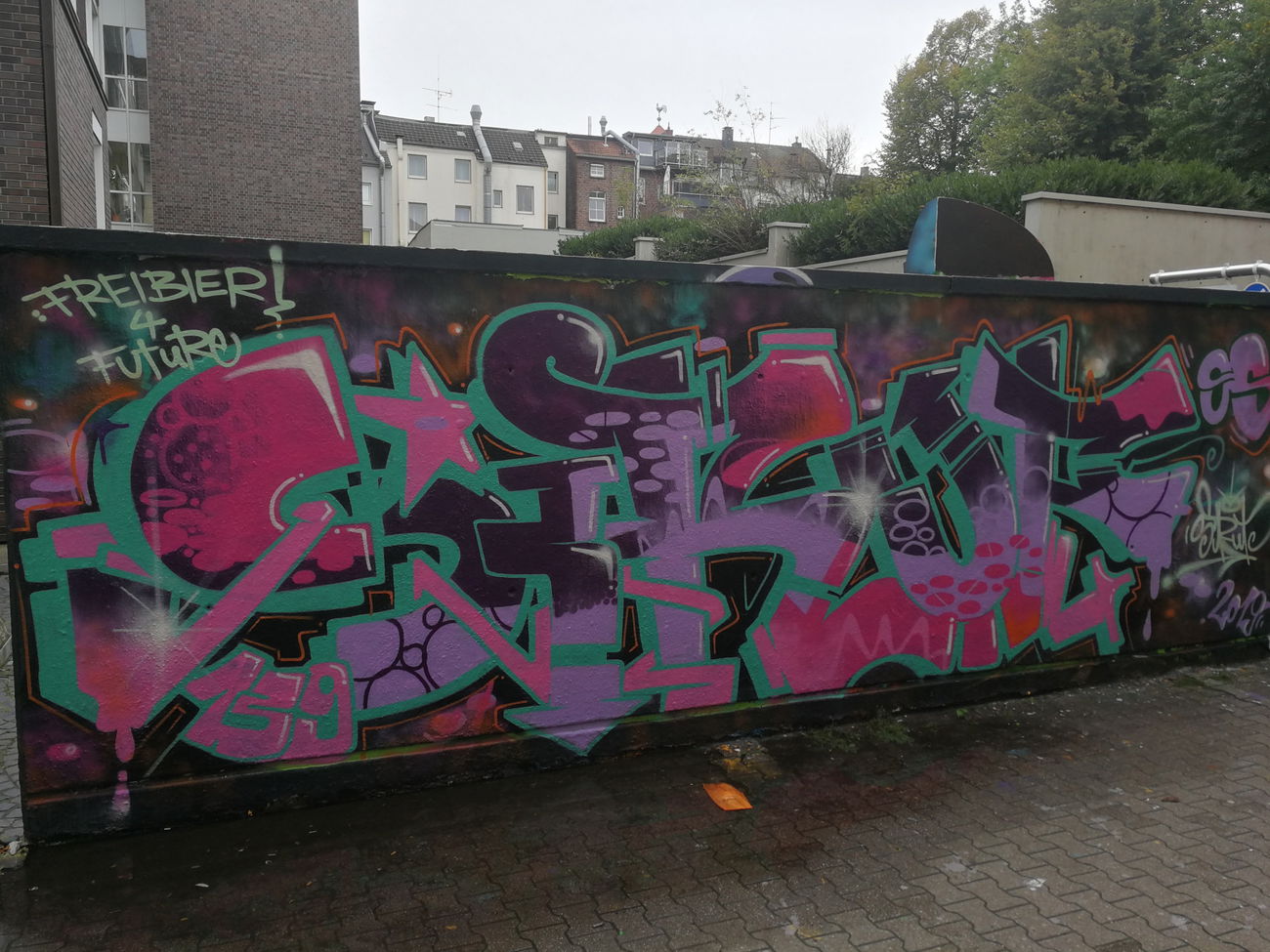 Graffiti Wall in Essen - Photo by Kico_one - Essen, NRW, Ruhrpott (2019)