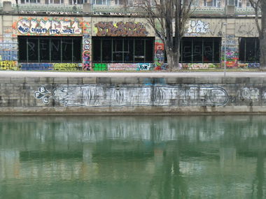 Graffiti Bombing in Wien - Photo by Kico_one - Wien, Österreich, Vienna (2016)