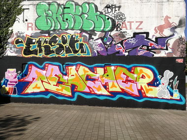 Graffiti Wall in Essen - Photo by Kico_one - Essen, NRW, Ruhrpott (2020)