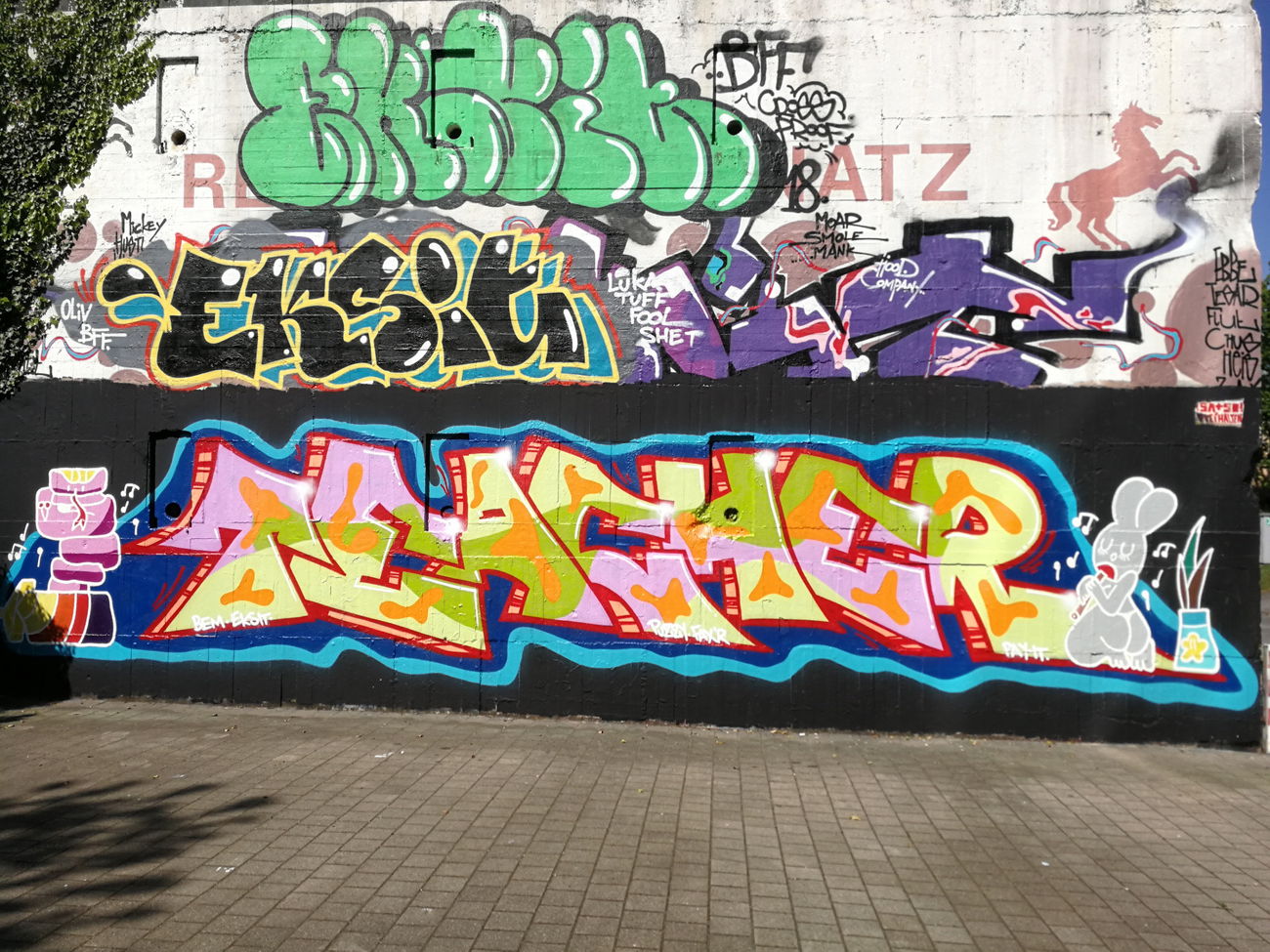 Graffiti Wall in Essen - Photo by Kico_one - Essen, NRW, Ruhrpott (2020)