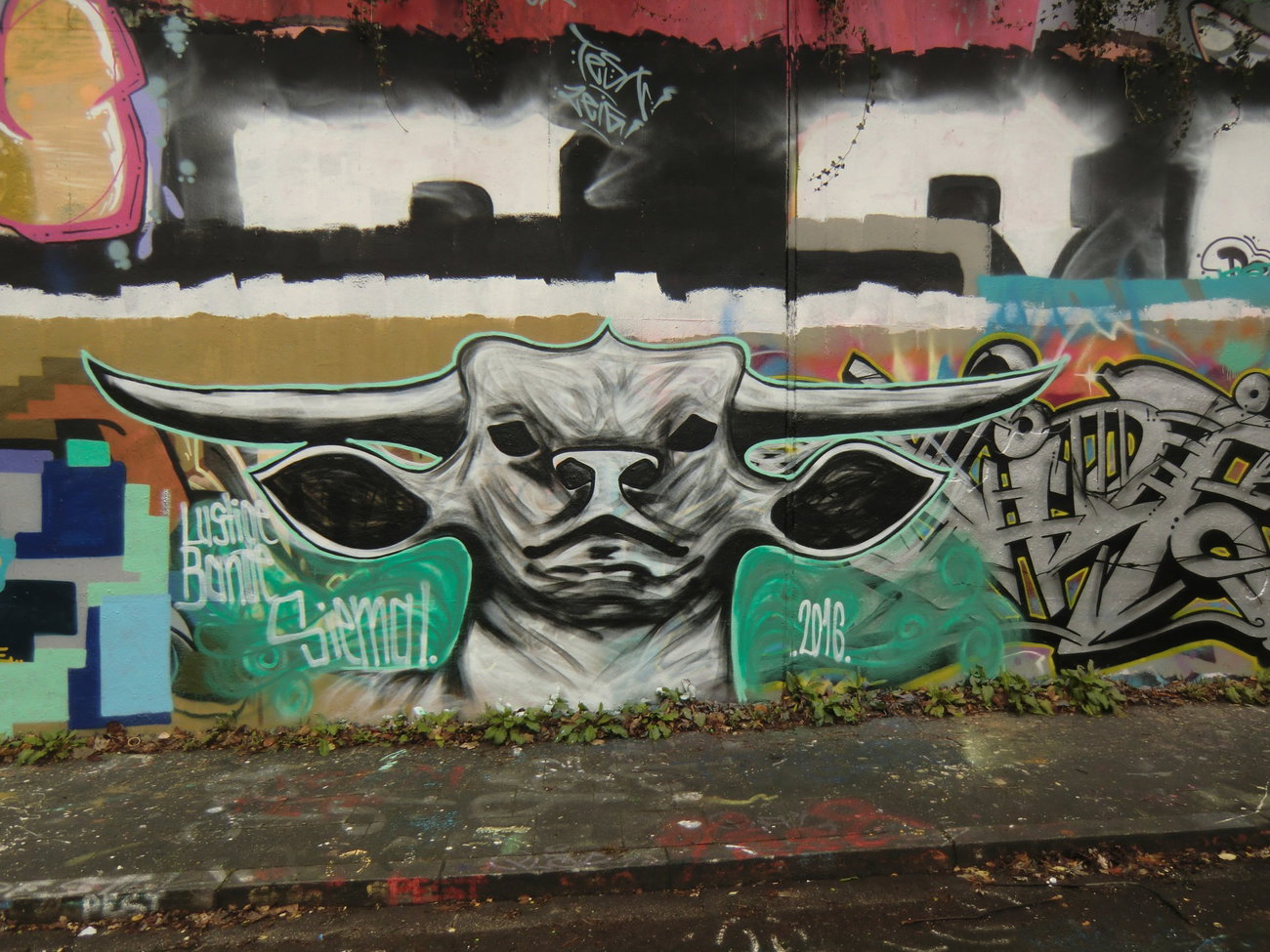 Graffiti Wall in Essen - Photo by Kico_one - Essen, NRW, Ruhrpott (2016)
