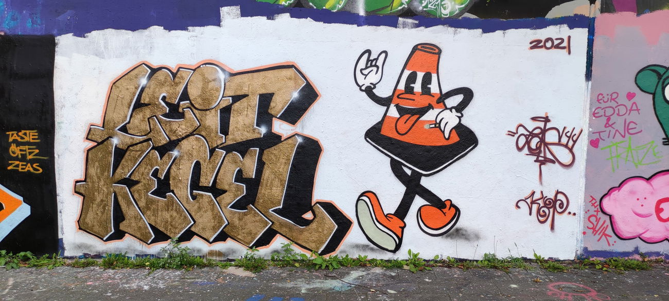 Graffiti Wall in Essen - Photo by Kico_one (2021)
