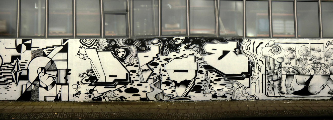 Graffiti Wall in Essen - Photo by Kico_one - Essen, Nrw, Ruhrpott (2015)