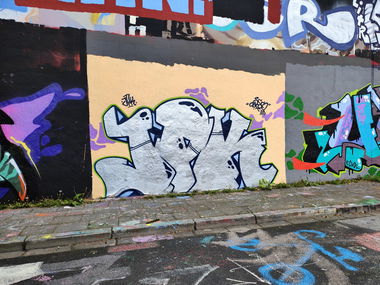 Graffiti Wall in Essen - Photo by Kico_one (2023)