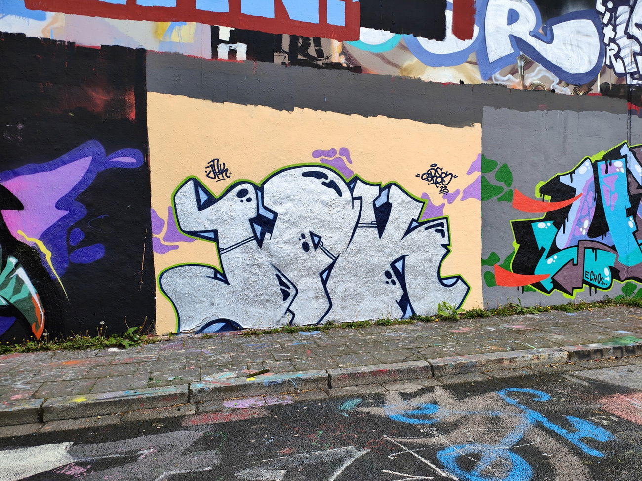 Graffiti Wall in Essen - Photo by Kico_one (2023)