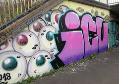 Graffiti Wall in Essen südbahnhof - Photo by Kico_one - Essen, NRW, Ruhrpott (2018)