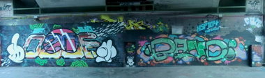 Graffiti Wall in Wien - Photo by Kico_one - Wien, Vienna, Austria